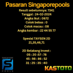 prediksi togel singapore kastoto