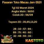 prediksi togel toto macau kastoto 00.01