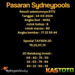 PREDIKSI TOGEL SYDNEY KASTOTO