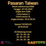 PREDIKSI TOGEL TAIWAN KASTOTO