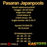 PREDIKSI TOGEL JAPAN KASTOTO