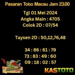 prediksi toto macau jam 23.00