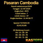 prediksi cambodia hari ini tgl 11-05-2024