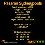 prediksi sydney hari ini tgl 11-05-2024