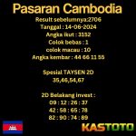 predikis cambodia hari ini tgl 14-06-2024