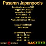 predikis japan hari ini tgl 14-06-2024