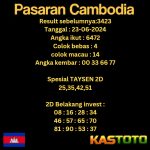 prediksi cambodia hari ini tgl 23-06-2024