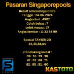 prediksi singapore hari ini tgl 24-06-2024