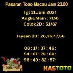 prediksi toto macau hari ini jam 23.00