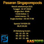 prediksi singapore hari ini tgl 31-07-2024