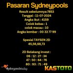 prediksi sydney hari ini tgl 11-07-2024