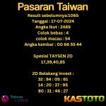 prediksi taiwan hari ini tgl 17-07-2024