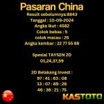 prediksi china hari ini tgl 10-09-2024