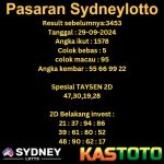 prediksi sydneylotto hari ini tgl 29-09-2024