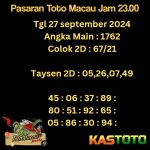 prediksi toto macau jam 23.00