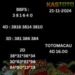 Toto macau 4d 16.00 21-11-2024