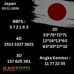 prediksi Japan hari ini tgl 03 -11-2024