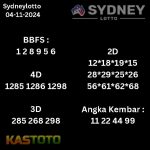 prediksi sydney hari ini tgl 04 -11-2024