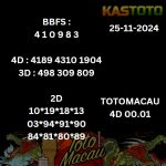 prediksi toto macau jam 00.01
