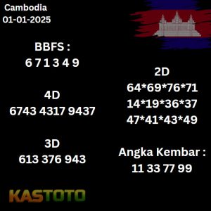 prediksi Cambodia hari ini tgl 01-01-2025