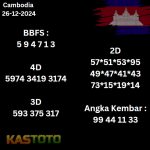 prediksi Cambodia hari ini tgl 26-12-2024