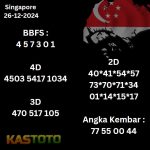 prediksi Singapore hari ini tgl 26-12-2024