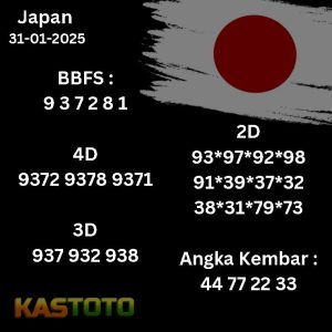 prediksi Japan tanggal 31-01- 2025