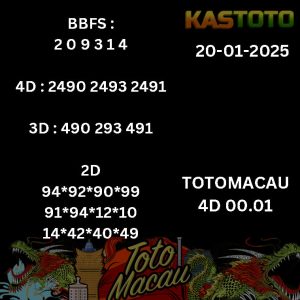 prediksi toto macau hari ini