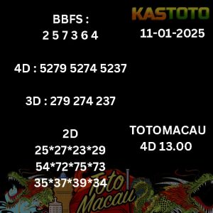 prediksi toto macau hari ini