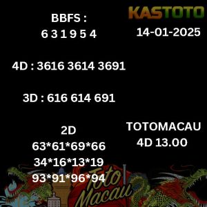 prediksi toto macau hari ini 