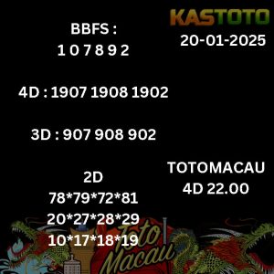 prediksi toto macau hari ini