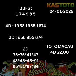 prediksi toto macau hari ini 