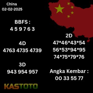 prediksi China tanggal 02-02- 2025