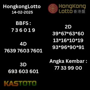 prediksi Hongkonglotto tanggal 14-02- 2025