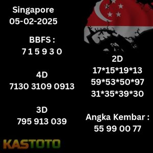 prediksi Singapore tanggal 05-02- 2025