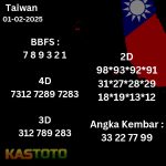 prediksi Taiwan tanggal 01-02- 2025