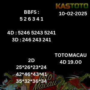 prediksi toto macau jam 19.00