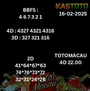 prediksi toto macau jam 22.00