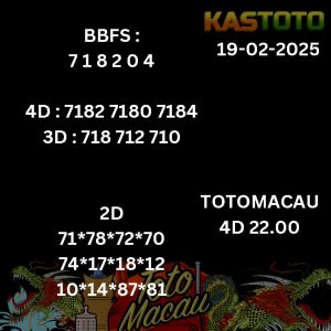 prediksi toto macau jam 22.00