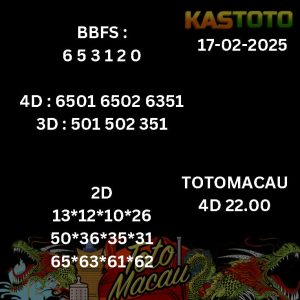 prediksi toto macau hari ini 