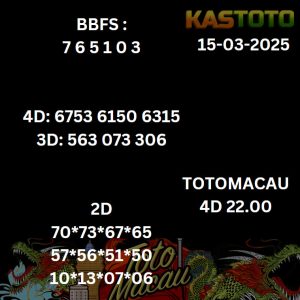 Prediksi Toto Macau 22.00 15-03-2025