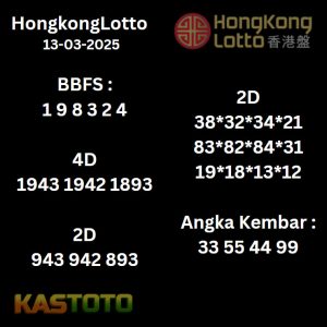 Prediski Hongkonglotto 13-03-2025